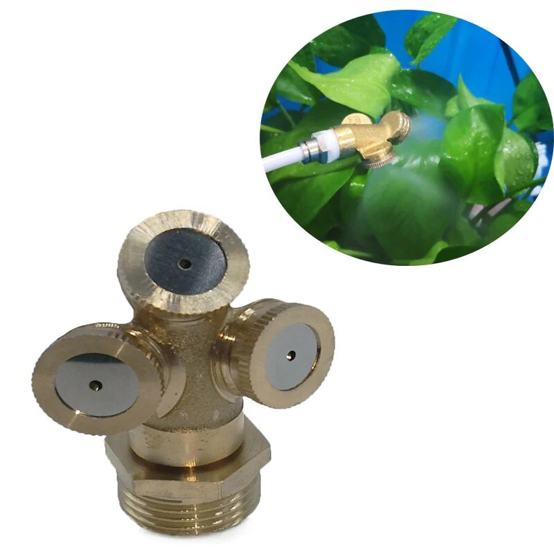 Uued 2tk messingist udupihustid, 1/4`` 1/2`` aia kastmise piimafarmi jahutuspihustid