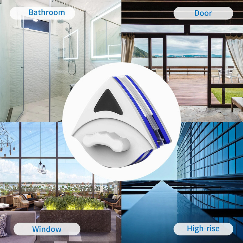 Magnetklaasihari Kahepoolne klaasipuhastushari akende puhastamiseks Magnetiliste akende puhastustööriist Paksus 3-8mm