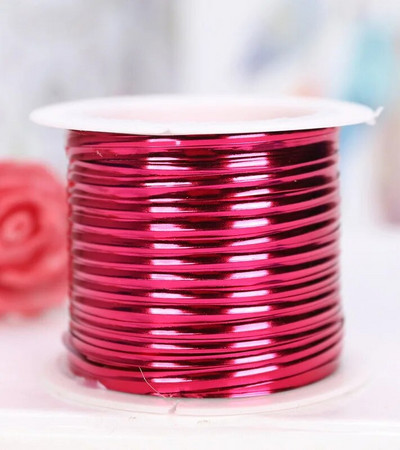 15 m / rulonas susukamas vielinis kaklaraištis Daugiaspalvis dovanų pakavimo įvyniojimas juostelės virvė maisto duonos maišelio sandarinimo rišamoji virvė namų virtuvės reikmenims