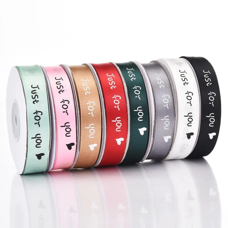 Polüestersatiinpaelad just teie jaoks Prindipael Kingi lilledega pakkimispael nöör DIY vibusõlme pulmakaunistus 25 jardi x 1,5 cm