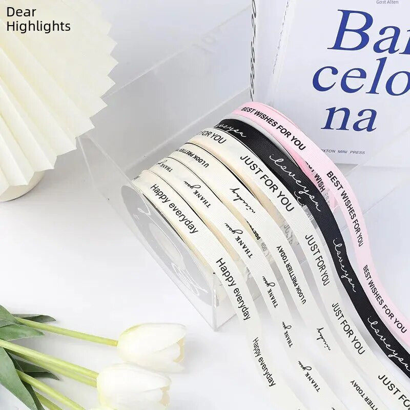 Engleski buket Vrpca za zamatanje darova Ins Style Buket cvijeća Šarena vrpca Pakiranje čaja Univerzalno pakiranje nakita