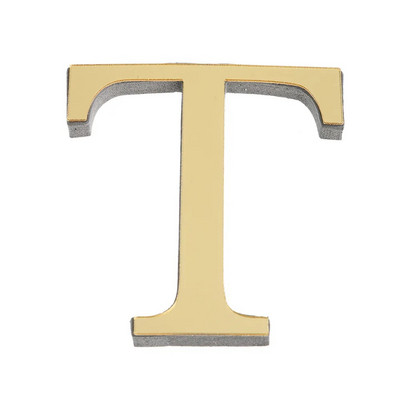 Uued 10cm/15cm 26 Inglise tähed isetehtud 3d peegel akrüül seinakleebised kleebised moodsa kodukaunistusega seina kuldse kunsti seinamaalingud