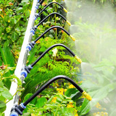 Reguleeritavad 360° pöörlevad veepihustid 20 cm universaalne sprinkler 8 mm sirge tõukelukuga vuugi niisutamise pihusti