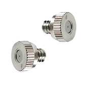 Cinkots misiņa miglošanas sprausla 10-24 UNC vītne 0,1 MM līdz 0,8 MM atvere dārza terases ūdens smidzinātājam 5 gab.