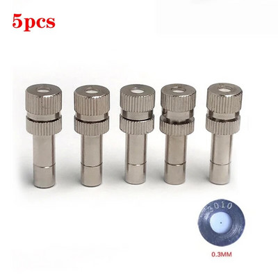 5 komada niskotlačne visokokvalitetne raspršivačke mlaznice za raspršivanje, glava za raspršivanje, glava za raspršivanje Mister Mist Spray System