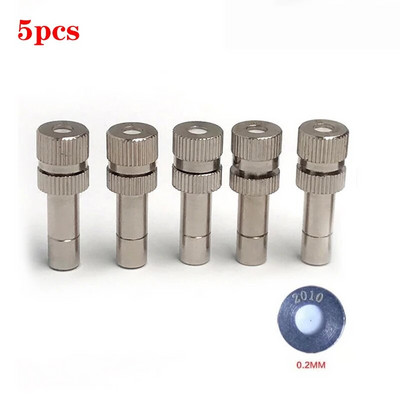 5 komada niskotlačne visokokvalitetne raspršivačke mlaznice za raspršivanje, glava za raspršivanje, glava za raspršivanje Mister Mist Spray System