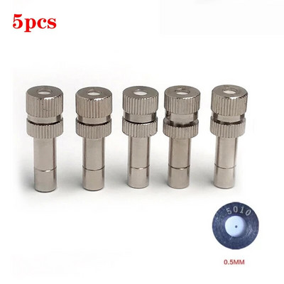 5 komada niskotlačne visokokvalitetne raspršivačke mlaznice za raspršivanje, glava za raspršivanje, glava za raspršivanje Mister Mist Spray System