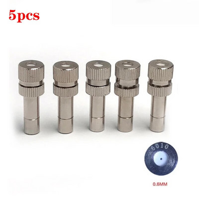 5 komada niskotlačne visokokvalitetne raspršivačke mlaznice za raspršivanje, glava za raspršivanje, glava za raspršivanje Mister Mist Spray System