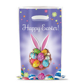 10 tk Armsad lihavõttepühade plastikust kandekotid lihavõttepühade maiuspalade kinkekotid munajahi jaoks lihavõttepühade laste peotarvikud