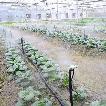 Κρεμαστό ακροφύσιο κατά της υδρονέφωσης Κιτ ποτίσματος Κήπος Αγρόκτημα Σύστημα άρδευσης Ψεκαστήρας Ψύξης Εξωραϊσμός Ψεκαστήρας ύγρανσης