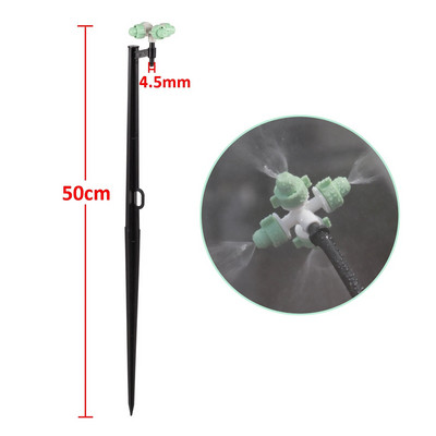 Rippuv tilkumisvastane uduotsik Kastmiskomplekt Aiatalu Niisutussüsteem Vihmutusseade Jahutus Haljastus Niisutuspihusti