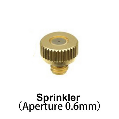 Niskotlačni brzi čep Mlaznica za finu atomizaciju Vrtlarstvo Atomizacija Dezinfekcija i hlađenje 6 mm PE cijev za vodu