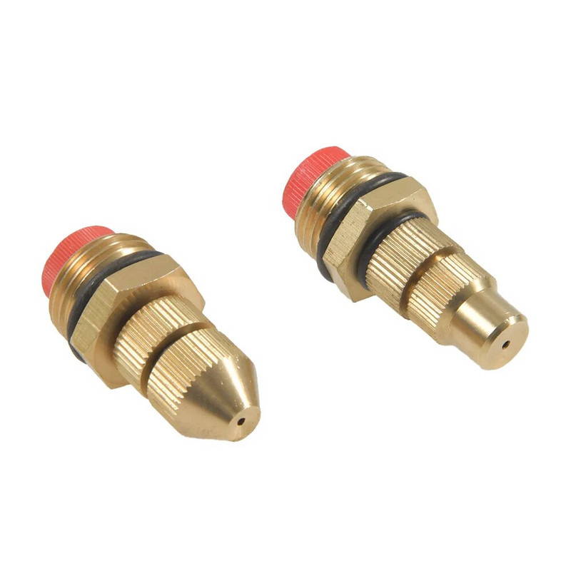 Muška mjedena prskalica za maglu 1/2 mlaznica Ženska vrtna prskalica za maglu Sustav hlađenja za bakreno zamagljivanje 1 kom