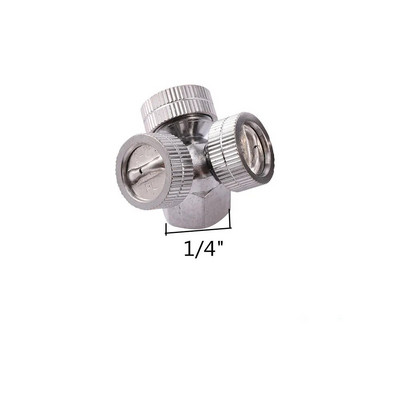 Duză pentru pulverizator de grădină din alamă 1/4" 1/2" cu 1/2/3 orificii Sprinkler de apă pentru irigarea grădinii pentru fiting de pulverizare de atomizare a pesticidelor