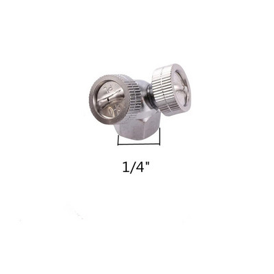 Duză pentru pulverizator de grădină din alamă 1/4" 1/2" cu 1/2/3 orificii Sprinkler de apă pentru irigarea grădinii pentru fiting de pulverizare de atomizare a pesticidelor