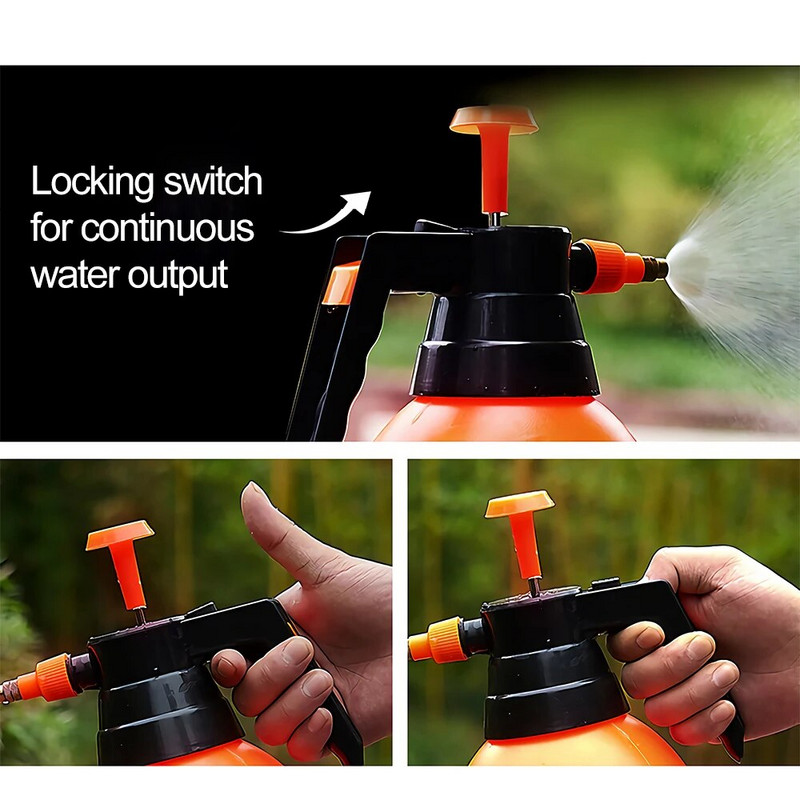 2L/3L pihustuspudel käsitsi survepihusti õhusurvepudel kastekann Käsitsi õhupump veepihusti aia kastmine