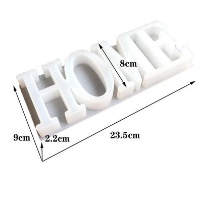 LOVE HOME Litere Mucegai Silicon Cristal Rășină Artă Meșteșuguri DIY Rășină Matrite de turnare Decorarea casei Instrument de fabricare de bijuterii