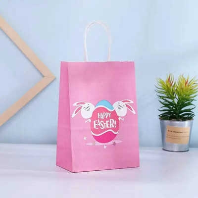 10 kom. Papirnata vrećica Zeko Zec Poklon vrećica za sretan Uskrs Dekoracije dječjih poklona Vrećice za pakiranje kolačića