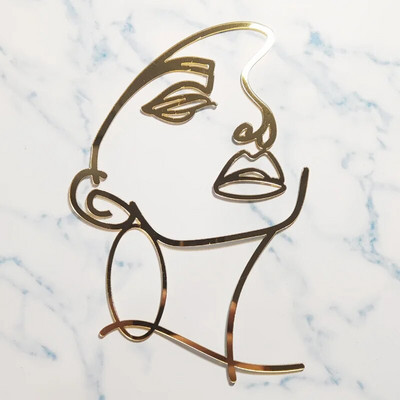 2023-as portré boldog születésnapot tortafeltét arany fekete absztrakt művészet akril fiú lányok buli tortafeltét lány desszert dekoráció