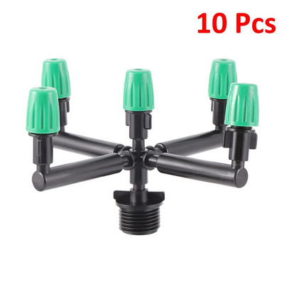 Aia niisutamise udusüsteem Kastmispihusti 5-suunaline laiaulatuslik pihustamine Uduotsik jahutus Niisutavad tarvikud