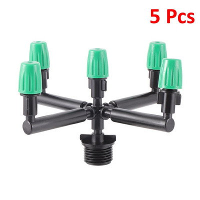 Aia niisutamise udusüsteem Kastmispihusti 5-suunaline laiaulatuslik pihustamine Uduotsik jahutus Niisutavad tarvikud