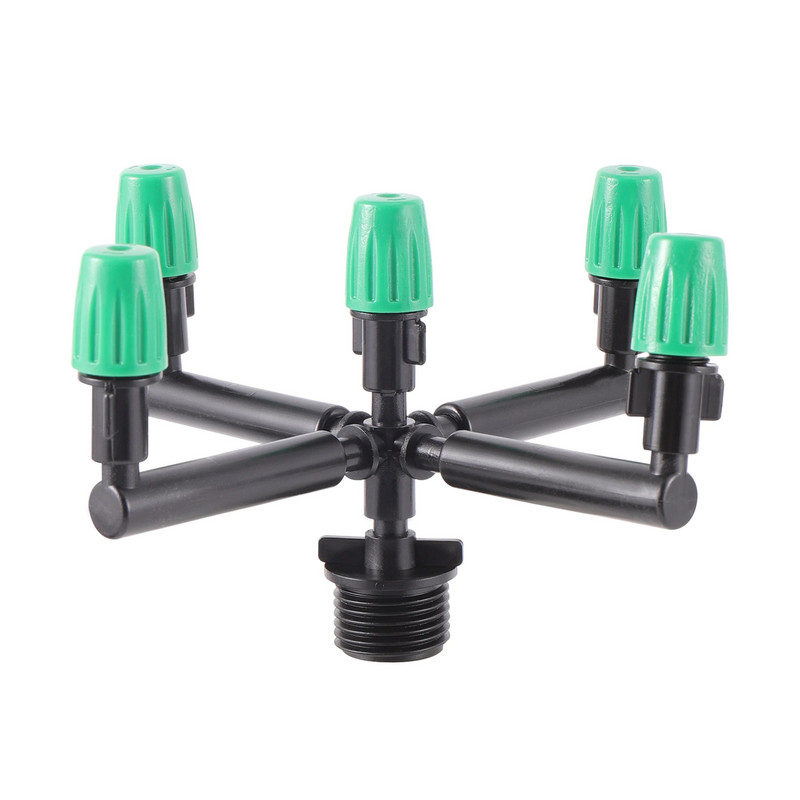 Aia niisutamise udusüsteem Kastmispihusti 5-suunaline laiaulatuslik pihustamine Uduotsik jahutus Niisutavad tarvikud