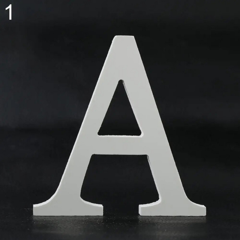 DIY Home Decor Litere albe din lemn Cuvânt alfabet alfabet mireasa petrecere de nunta decor acasă consumabile decor nautic ornamente decorare