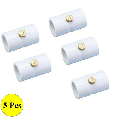 5 ~ 15 buc. Pulverizator din PVC pentru grădină de legume, curte, udare, țeavă din PVC, sistem de aburire, poate DIY, țeavă de concatenare, duze de pulverizare de apă
