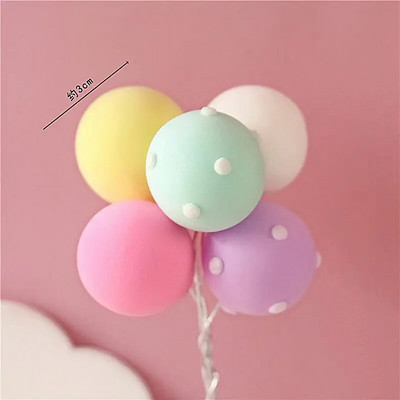 Decorat pentru tort cu balon din spumă, cu culori de bomboane, unicorn, curcubeu, cadou pentru copii, cadou pentru baby shower, nuntă, coacere, pentru tort