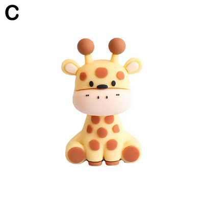 Erdei állat torta topper trópusi dzsungel szafari oroszlán elefánt zsiráf majom tortadísz első születésnapi parti aranyos ajándék