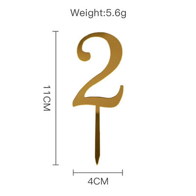 10 vienetų torto puošmenos nuo 0 iki 9 metų aukso numerių gimtadienio torto puošmena 0-9 numerių torto puošmena gimtadienio vakarėliams
