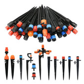 Aia kastmise tilgakastmise vihmuti uduotsik tilguti sisestus maapinnale, sobib 4/7 mm voolikuga kasvuhoone