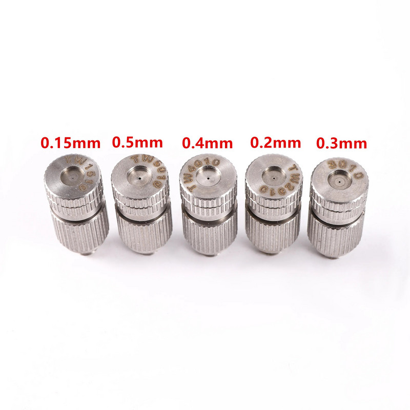 Visokotlačna mlaznica za zamagljivanje 3/16" raspršivač s navojem 0,15~0,5 mm Navodnjavanje Hlađenje Ovlaživanje Uklanjanje prašine Dezinfekcija