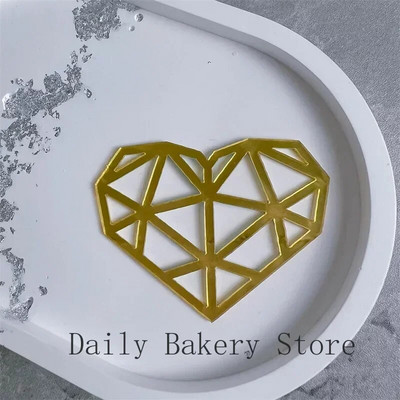 10 tk/komplekt Head sõbrapäeva tassikoogi pealistükid Stiil Armastus Südamemärgistus Akrüülist koogipealne Pulmapeo Magustoidu kaunistus