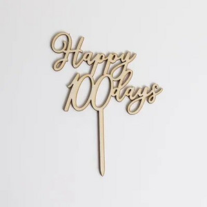 Uus puidust 1. püha sünnipäeva tordipealne, üks kaks kolme, beebide sünnipäevapeo tarvikud, koogikaunistused