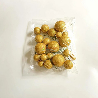 20 TK tordipallide komplekt 2 cm–4 cm sfäärid, meisterdage sünnipäevatordi segatud kunstpallid, kaunistus peoks, tähistage särapalle