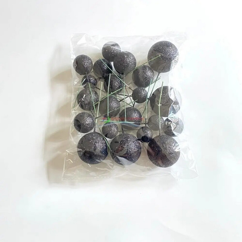 20 TK tordipallide komplekt 2 cm–4 cm sfäärid, meisterdage sünnipäevatordi segatud kunstpallid, kaunistus peoks, tähistage särapalle