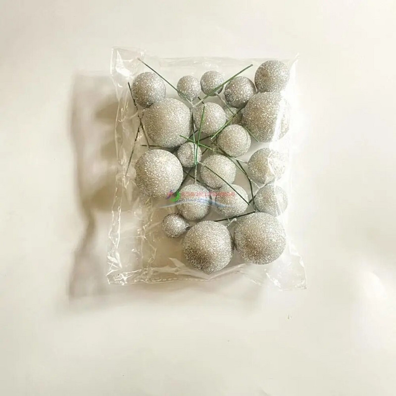 20 TK tordipallide komplekt 2 cm–4 cm sfäärid, meisterdage sünnipäevatordi segatud kunstpallid, kaunistus peoks, tähistage särapalle