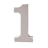 Decor Wedding 1PC Wood Craft 0-9 White Puidust numbrid Peokaunistused Hotelli kodu Foto Rekvisiidid Number Puidust ornament