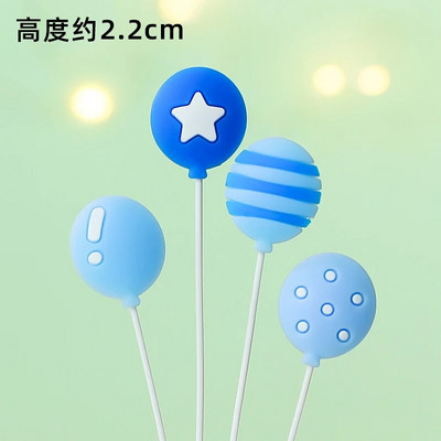 Baby Elephant Cake Topper Baby Shower Elevandikoogi kaunistamiseks lastele 2. 1. sünnipäeva peo kaunistus Poiss Tüdruk Sugu paljastamine