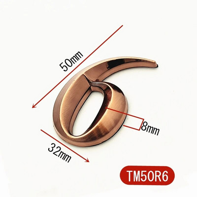 5 cm majanumbri kleebise silt Numbriline ukseplaat tahvel sahtli silt Plaat Hotelli koduaadress Ukse silt pronks plastik 0-9