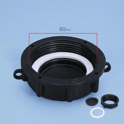 Podebljani poklopac ventila spremnika IBC Visokokvalitetni adapter spremnika za vodu od 1000L za ventil spremnika IBC Različite veličine