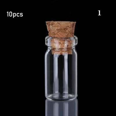 Soovipudelid korgikork Mini väike triivpudel klaaspurgid kaunistussõnumid viaalid kaunistused meisterdamise konteinerid
