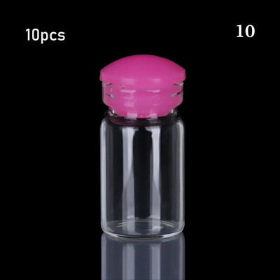 Soovipudelid korgikork Mini väike triivpudel klaaspurgid kaunistussõnumid viaalid kaunistused meisterdamise konteinerid