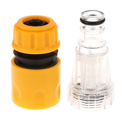 Vízcsatlakozó + szűrő Tartozékok Autómosó Adapter Magasnyomású Mosó Szűrők Hálók Tömlő Cső illesztés Fúvóka Kert