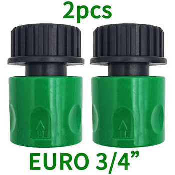 Quick Connector Nipple EURO USA Αντάπτορας σωλήνα αρσενικού σπειρώματος 3/4 ιντσών για σωλήνες κήπου Σύστημα ποτίσματος με σταγόνες