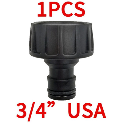 Gyorscsatlakozó mellbimbó EURO USA 3/4 hüvelykes apa menetes tömlő csőadapter kerti csövekhez csepegtető öntözőrendszerhez