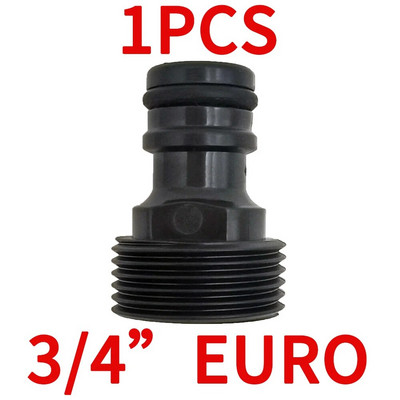 Gyorscsatlakozó mellbimbó EURO USA 3/4 hüvelykes apa menetes tömlő csőadapter kerti csövekhez csepegtető öntözőrendszerhez