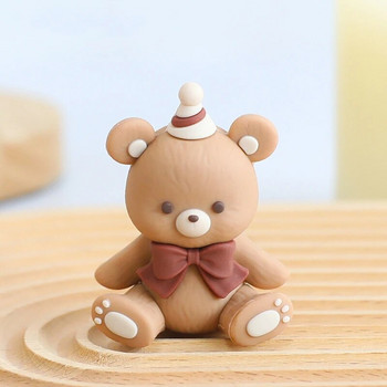 Baby Bear Birthday Cake Topper Διακοσμήσεις Παιδικά Ενήλικες Topper Γαμήλιας τούρτας Χρόνια Πολλά Διακόσμηση τούρτας του Αγίου Βαλεντίνου