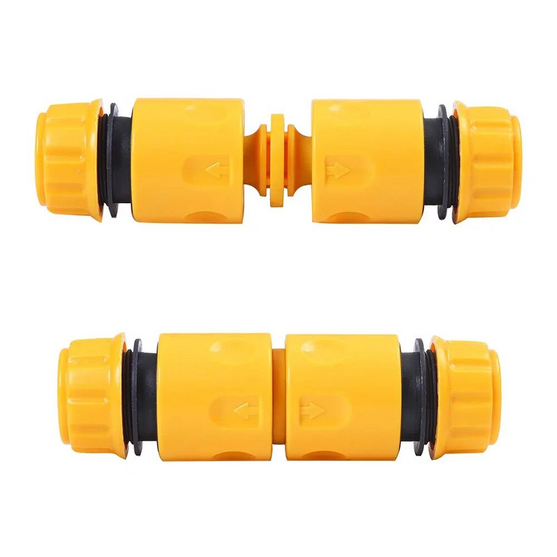 6 db kerti gyors tömlőcsatlakozó 1/2”-os dupla dupla tömlőcsatlakozó csukló adapter hosszabbító készlet tömlőcsatlakozó öntözőrendszerhez